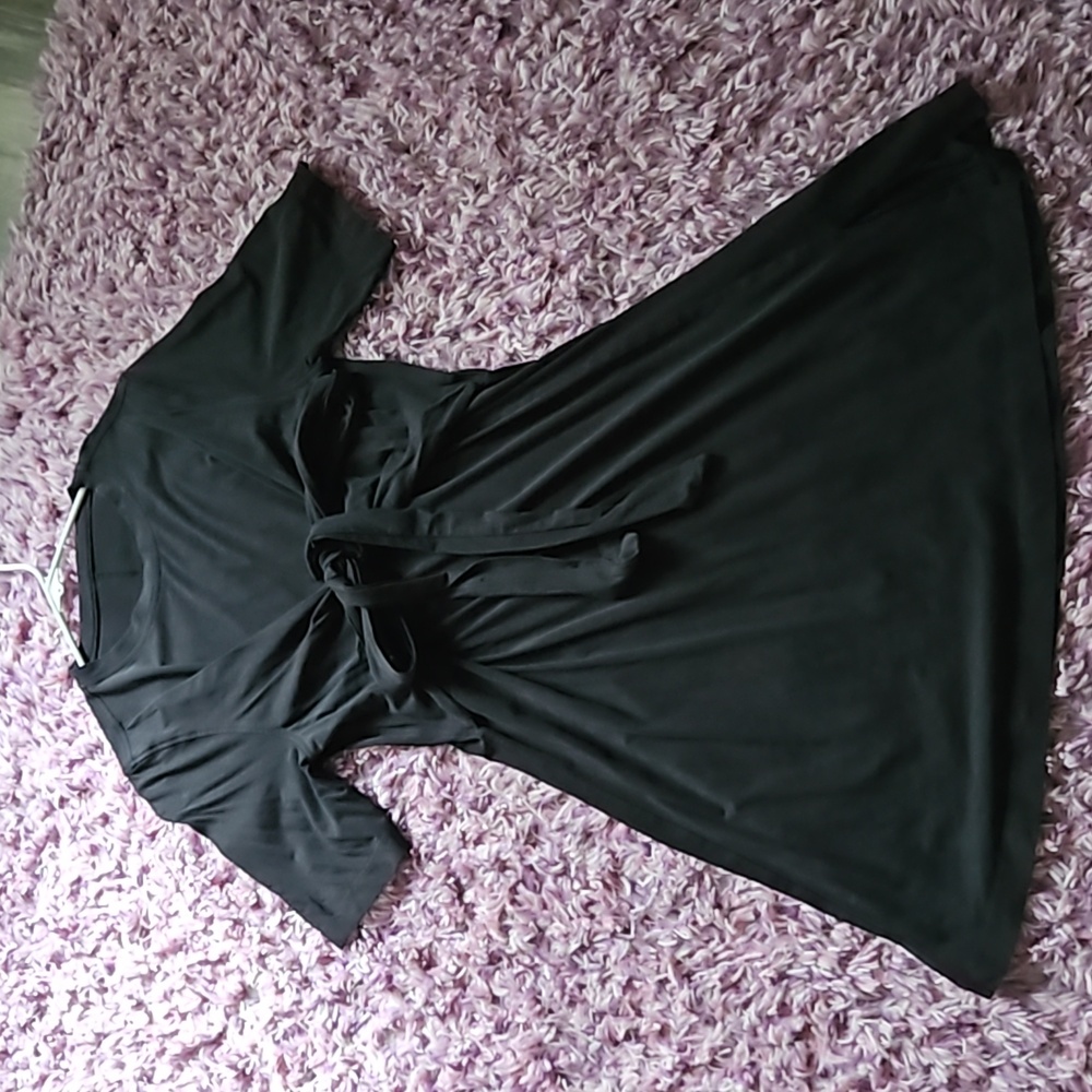 lululemon Cotton Wrap-Front T-Shirt Dress